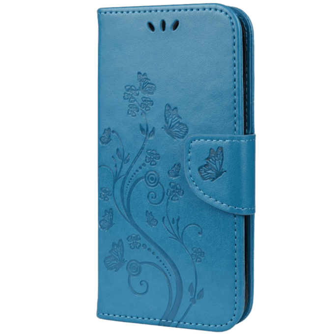 Mocaa iPhone 12 Pro Max Booklet Hoesje Blauw