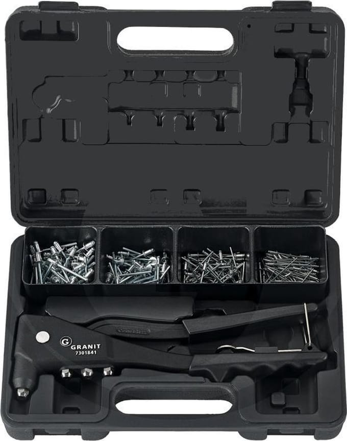BLACK EDITION Popnageltangset 205-delig