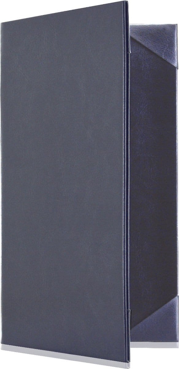 Goodline® - Rapportmap / Diplomamap voor 2 certificaten  (DIN Lang) - type: 2x-DIN-Lang - Zwart