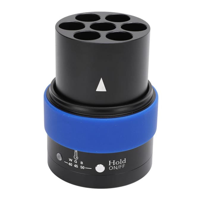 Harscomposiet Verwarming met Lichtfilter Deksel Nauwkeurige Temperatuurregeling Samengesteld Materiaal Warmer voor EU Plug black