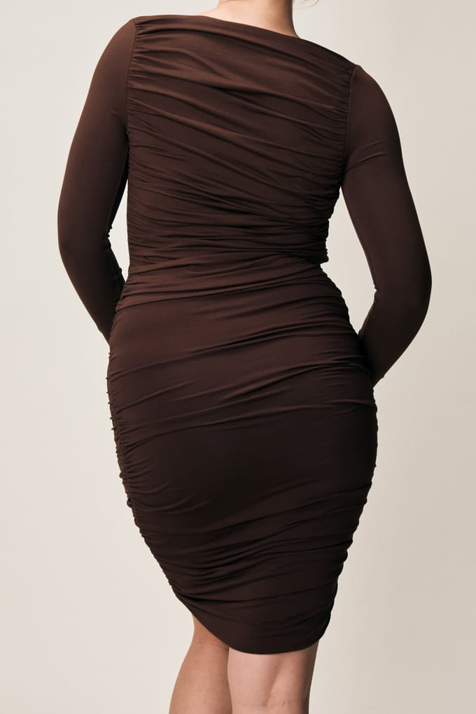 VIVEH Vinca Walnut Taglia: 48 | Abiti Mini Outlet | Donna | Marrone