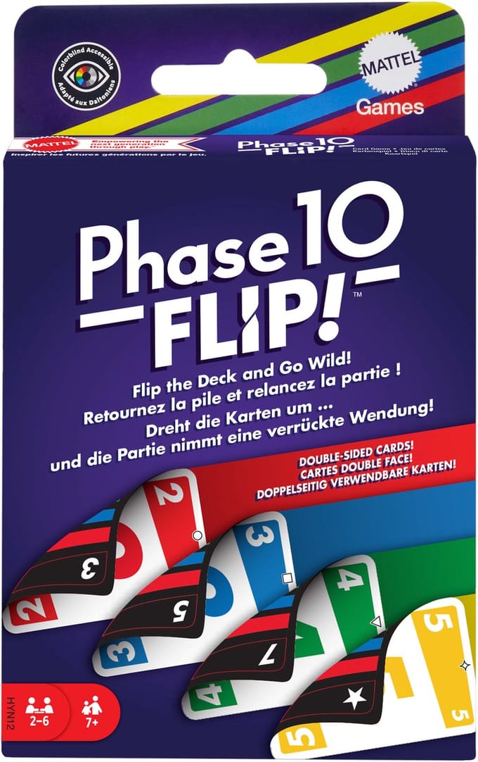 Phase 10 Flip! Bord- & kaartspellen Bordspellen