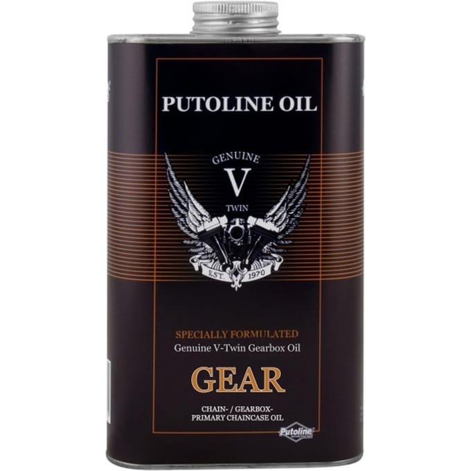 Putoline Huile Pour Boîte de Vitesses V-Twin 1L - Protection Pour Motos