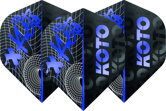 KOTO Rebel Blue NO2 - Dart Flights