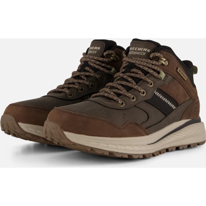 Skechers SLADE ULTRA - TURNER Heren Instappers - Donkerbruin