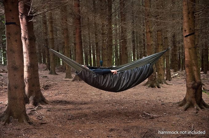 Isolerende Hangmat Onderdeken voor Warme Kampeeravonden