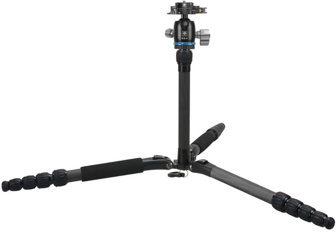 Sirui T-025SK Carbon Statief + KS-5 Balhoofd