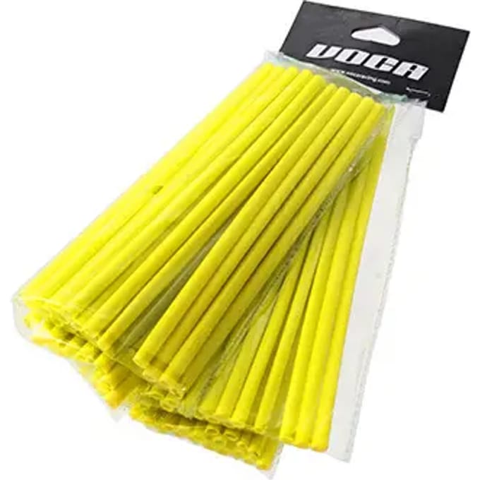 Motorfiets spaak covers kit voor + achter Voca Racing Spokes