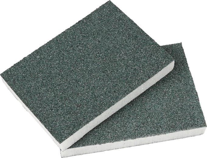 Benson Schuurspons groen - medium korrel 120 - flexibel - 2 stuks
