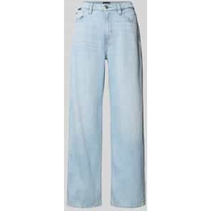 Wide leg jeans in 5-pocketmodel, model 'CROSSROAD'