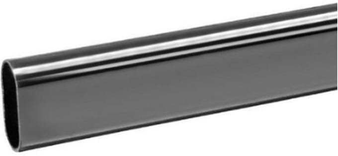 StoreMax garderobestang - kledingstang - 100 cm - chroom