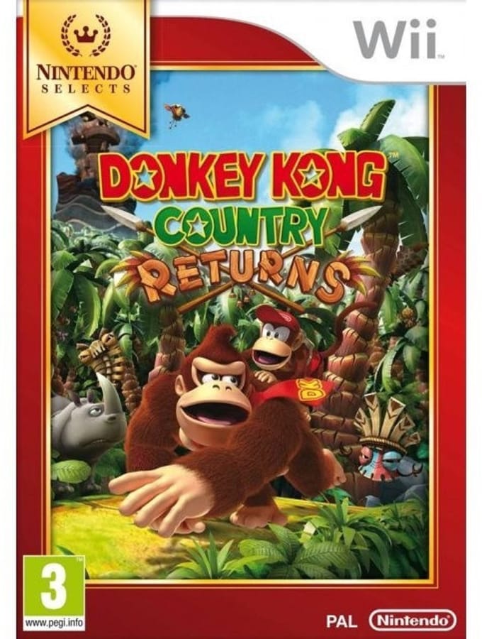 Nintendo Donkey Kong Country Returns Wii Standaard Engels
