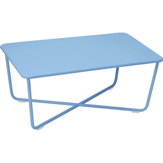 Fermob CROISETTE lage tafel - E1 Maya blauw