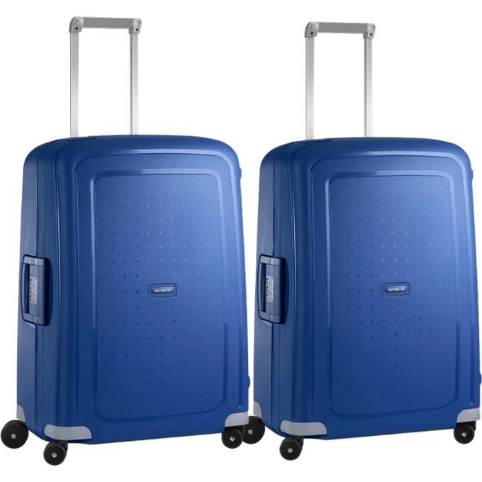 Samsonite S'Cure Spinner 69cm Duo Pack Dark Blue
