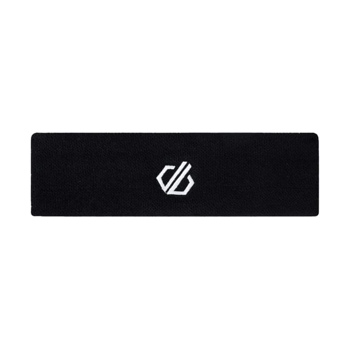 Dare 2B Geborduurd Logo Haarband (Zwart)