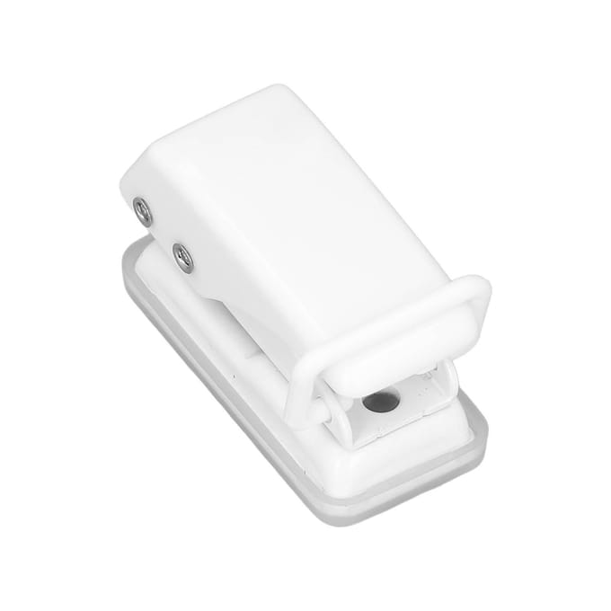Perforator Wit Mini Handmatig Enkel Gat Perforator voor Scrapbooks Papier Kaart Ambachten wit