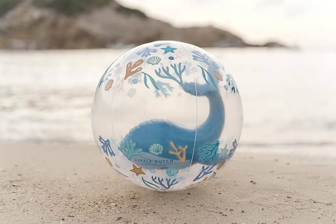 Little Dutch Strandbal 3D Figuur Ocean Dreams Blauw