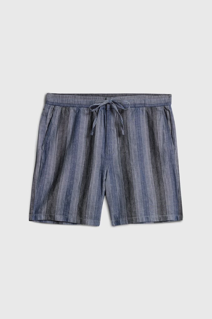 John Varvatos David Draw String Shorts With Back Patch Demin Hthr size W30 | Shorts Outlet | Men | White