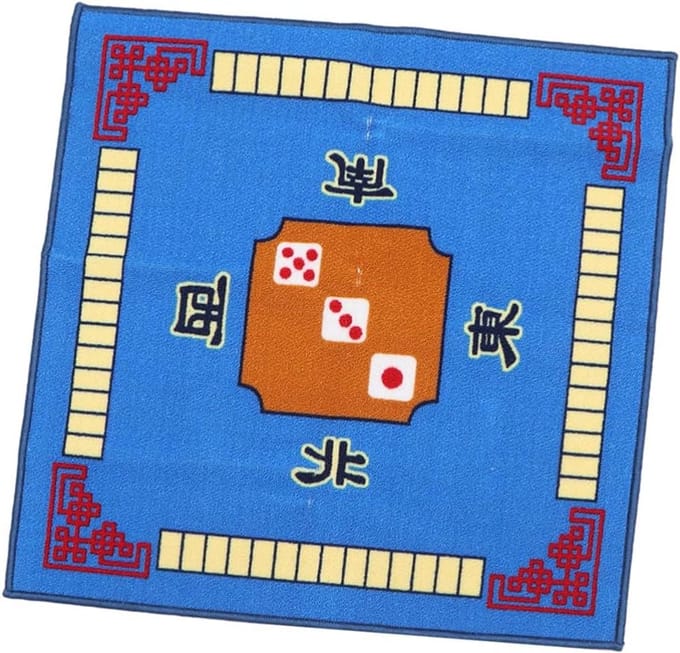 Speeltafelmat - Spelonderlegger - Bordspellen Spelen - Geluiddempend - Niet gespecificeerd - Blauw