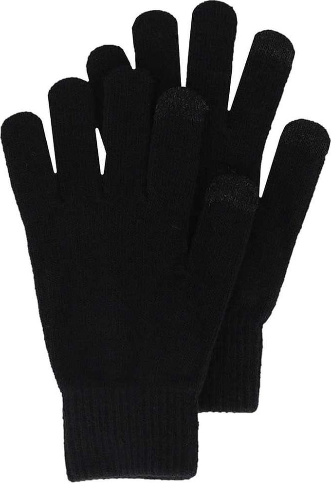 Gebreide Handschoenen Kind - Zwart - 8-12 jaar