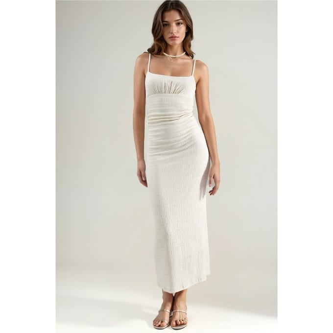 Rustieke Midi-jurk