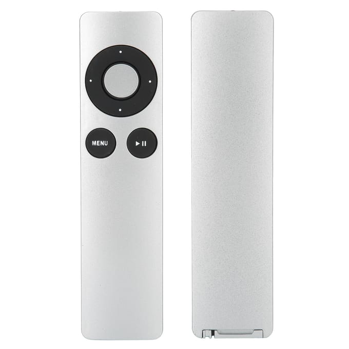 Accessoire de remplacement de télécommande de télévision ABS pour IOS TV 2 3 MC377LL Argent white