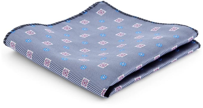 Blauwe Cavalier Pochet