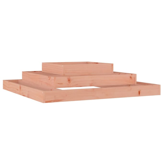 vidaXL - Plantenbak - 110x110x27 - cm - massief - douglashout