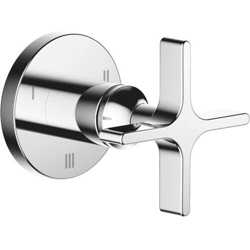 Dornbracht Vaia flush-mounted three-way diverter with cross handle 36210809-00