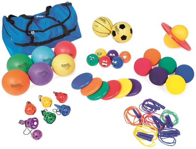 Spordas speelset Playground Pack Medium voor buitenplezier en sport.