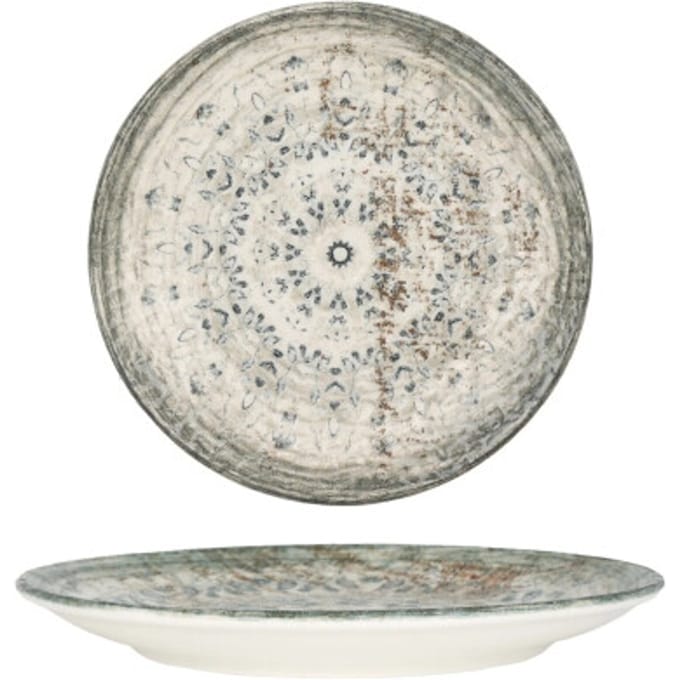 Rinart Dessertbord - Fade - Porselein - 17 cm - set van 6
