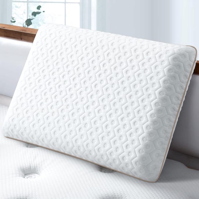 Ergonomisch Gel Traagschuim Kussen 60x40 cm - 13cm Hoog - Medium Stevig Hoofdkussen