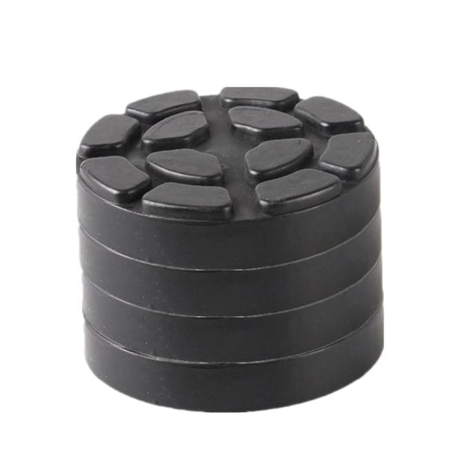 4 x 130 mm ronde auto auto vrachtwagen takellift accessoires rubberen armpads heavy duty gray