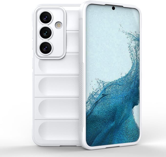 Solidenz AeroGrip geschikt voor Samsung Galaxy S24 Plus hoesje - Wit