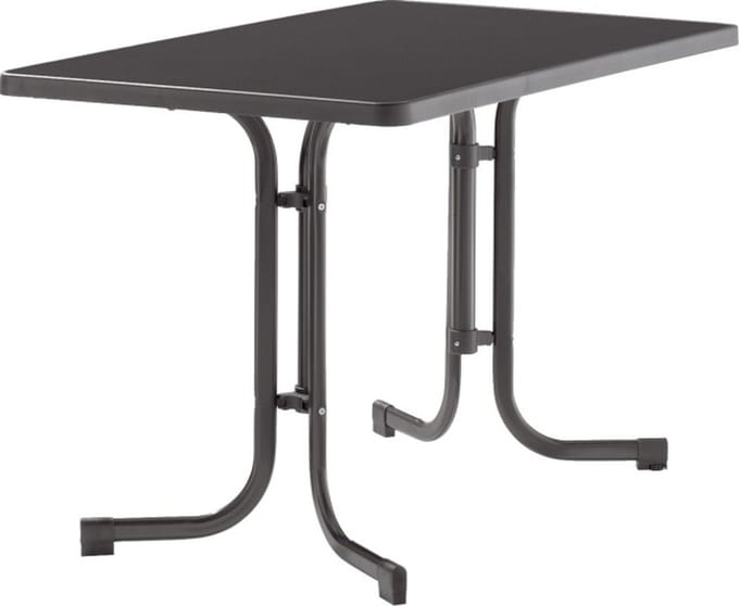 Brafab - Mecalit Tuintafel 115x70 4-poots - Grijs