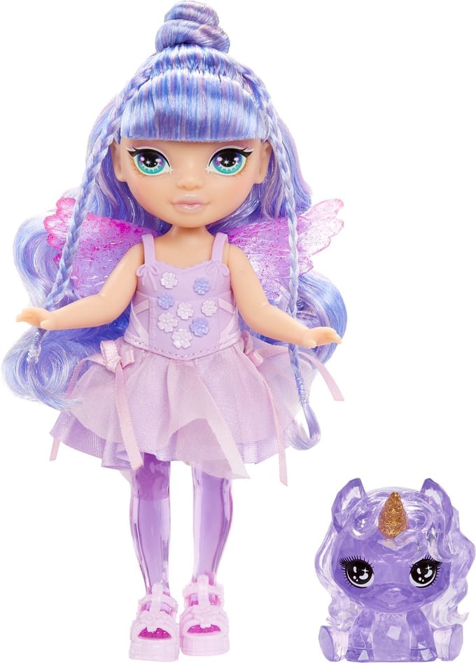 Rainbow High Littles Rainbow Fantasy-elfjespop - Amethyst (paars)