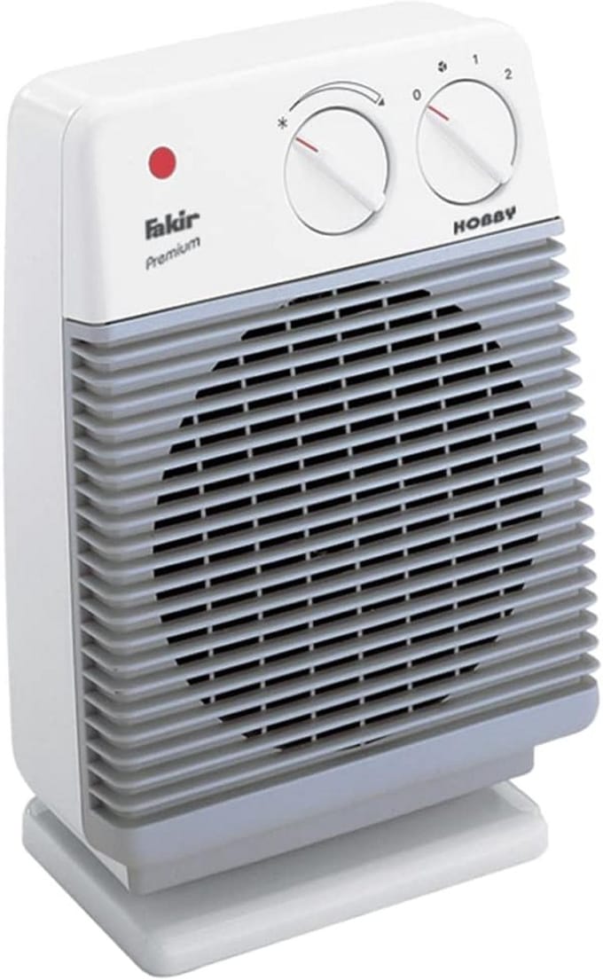Ventilatorkachel 2000 Watt - Elektrische Verwarming met 2 standen & Ventilatorfunctie