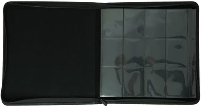 EVORETRO - Premium - Regular Card Zippered Binder (12-Pocket) - Map