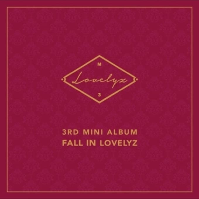 Lovelyz Mini Album 3 Fall In Lovelyz brown