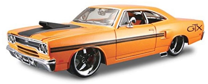 Plymouth GTX 1:24 Die-Cast Model met Aangepaste Verf en Onderdelen