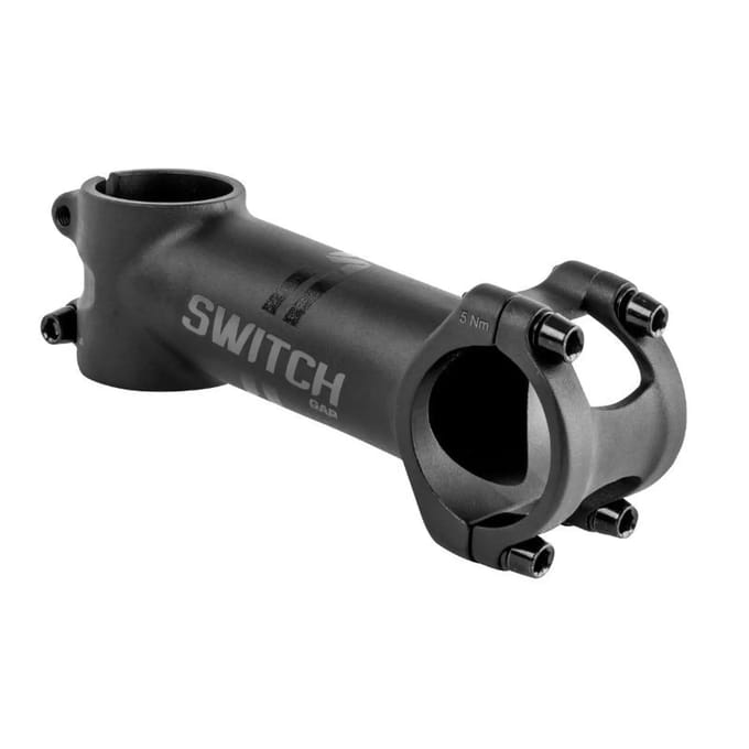 Switch Gap 35 Mm Fiets Stuurpen Zilver 90 mm / ±7º
