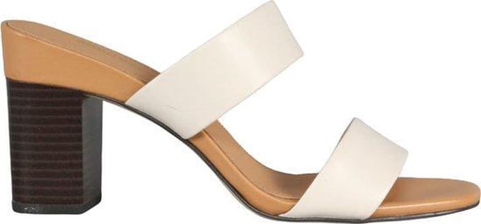 Michael Kors - Maat 38 - Glenda Slide Dames Sandalen - Creme