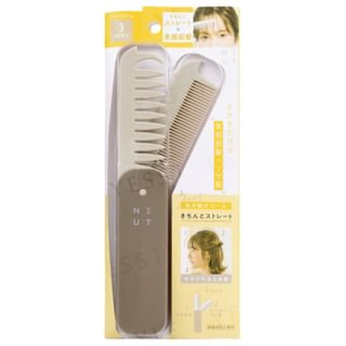 Beauty World - NEUT 3 Way Hair Arrangement Comb Smoothly Straight Type 1 pc