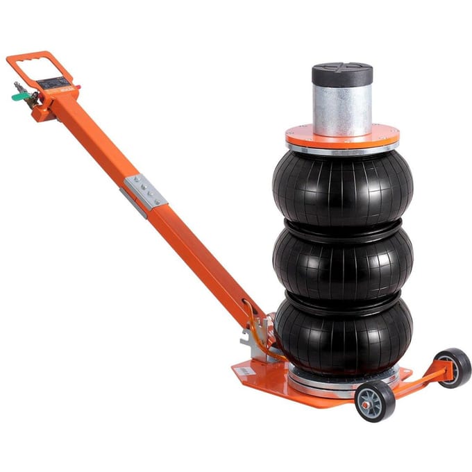 Cric Pneumatique 3 Tonnes / 6600 lbs avec Colonne Rehaussée pour Berline