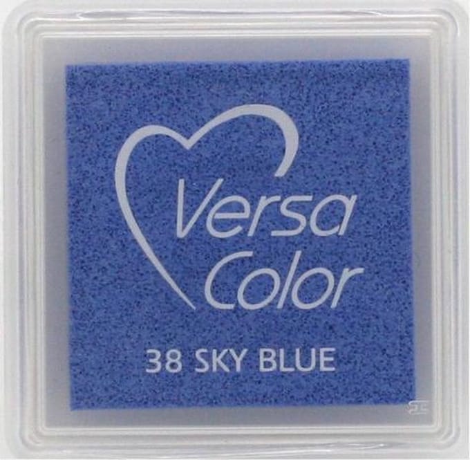 Stempelkussen sky blue mini Versacolor - Tsukineko
