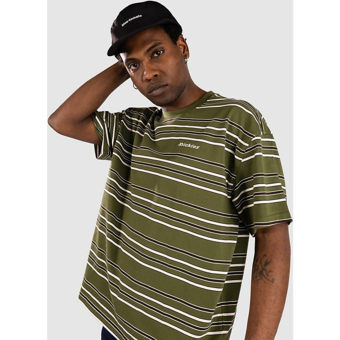 T-shirt met gestikt logo model 'EAST LIBERTY'