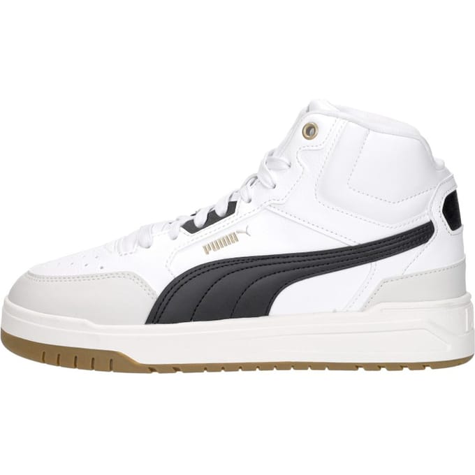 Puma Shuffle Downtown Mid Jr Sneakers - Jongens - Wit