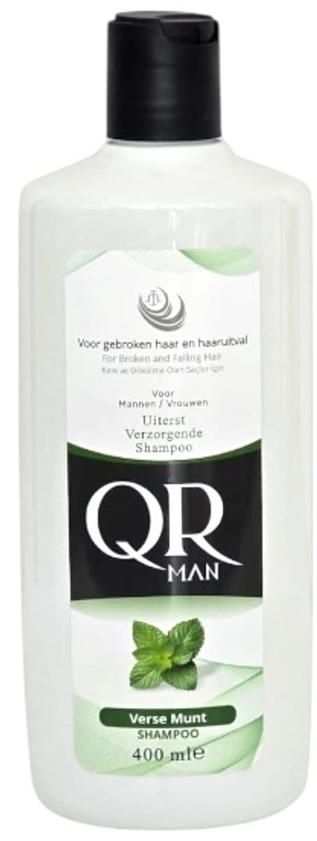 QR-Man Shampoo Munt 400ml