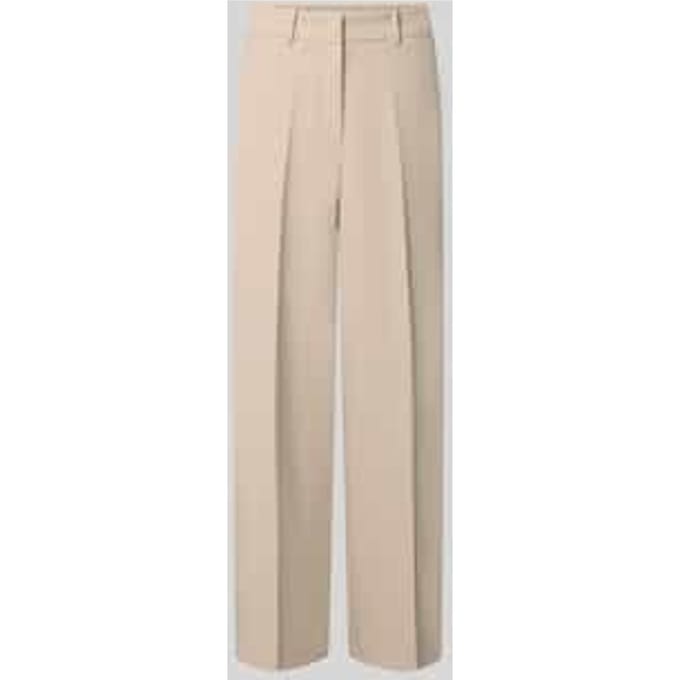 straight fit broek met viscose