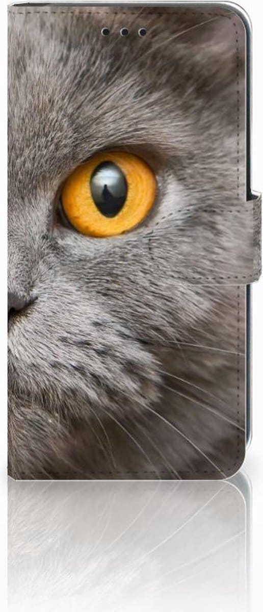 Telefoonhoesje met Pasjes Xiaomi Mi A2 Lite Britse Korthaar